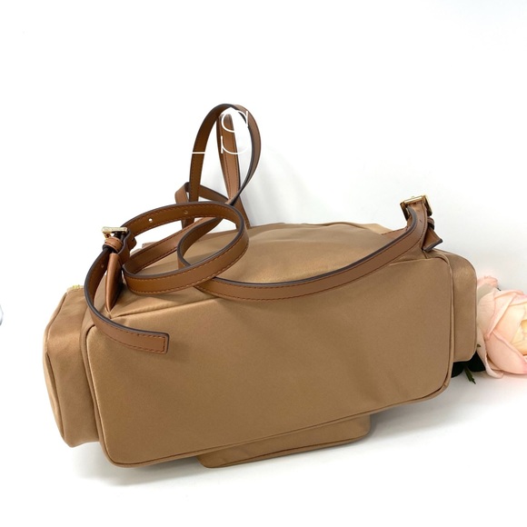 Michael Kors Abbey Cargo Backpack DK Brown Khaki W - Picture 5 of 6